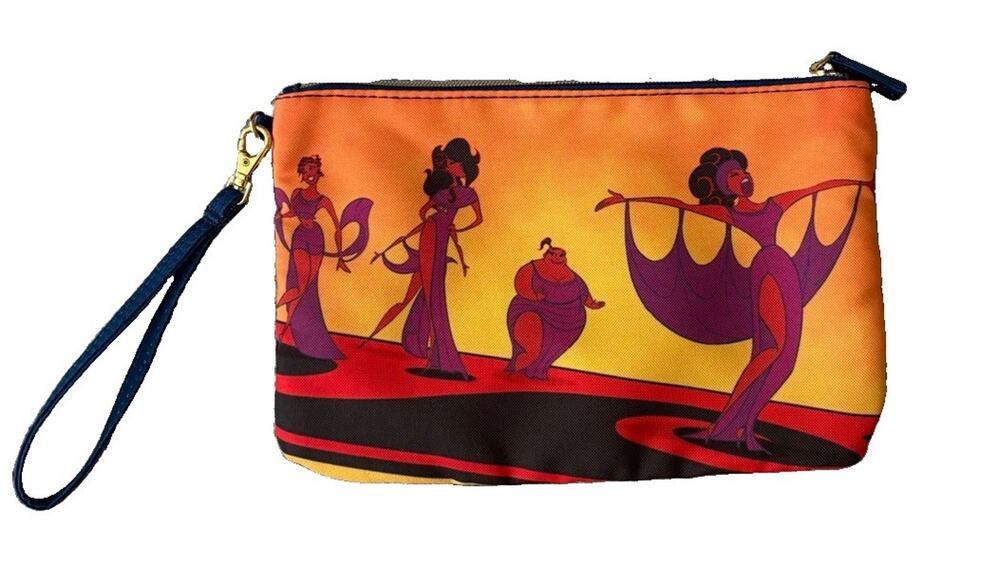 HERCULES DISNEY PURSE CLUTCH PENCIL CASE animation cartoon Cosmetic Bag